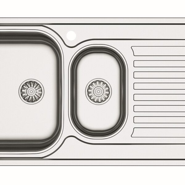 AS 148 E IN080 Stainless Steel Kitchen Sink