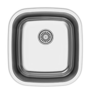 A Top View Of A Sink Endustriyel Mutfak Evyesi 7