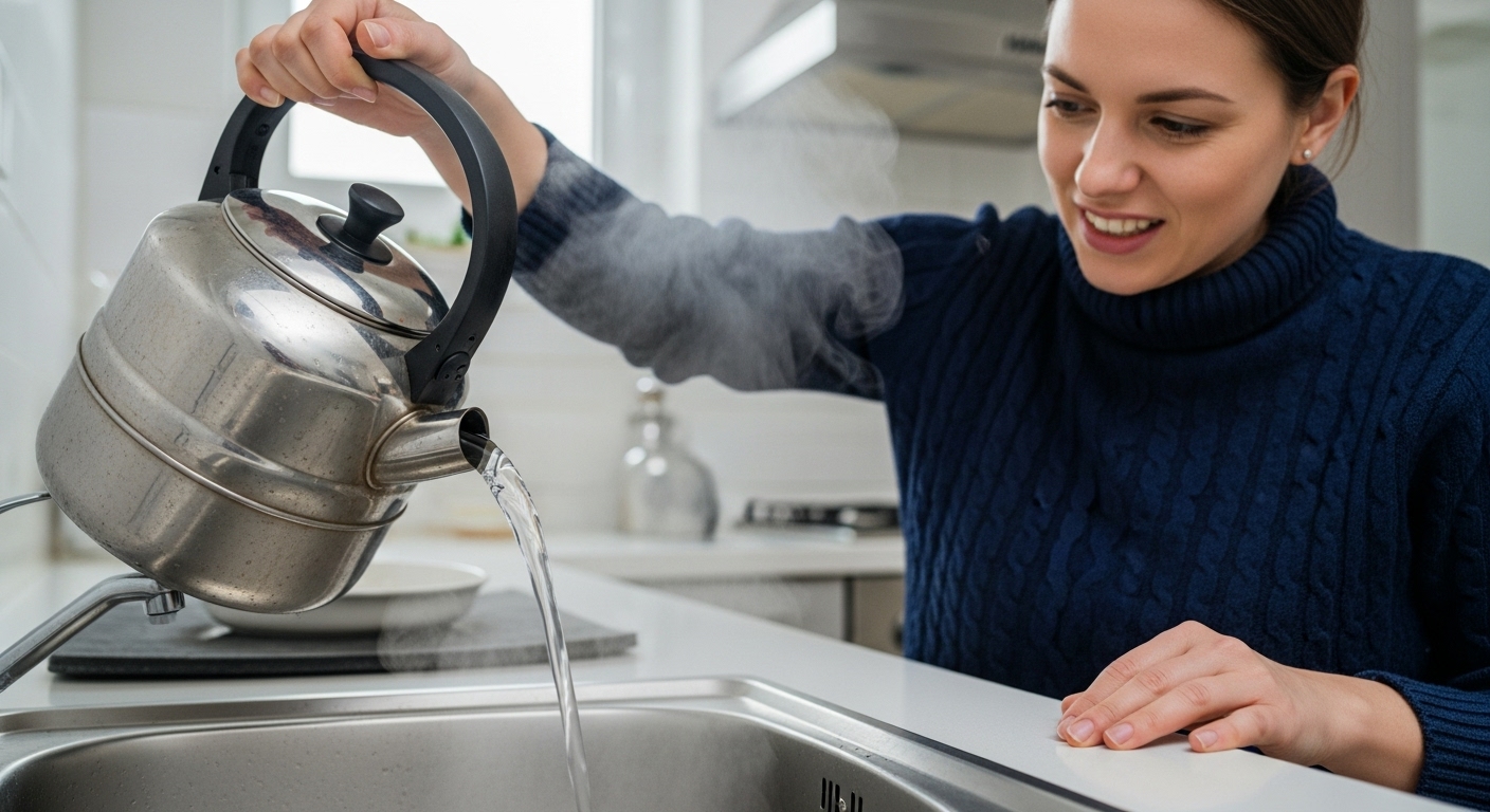 Doğal Lavabo Açıcı: Tıkanan Mutfak Lavabosu Nasıl Açılır?