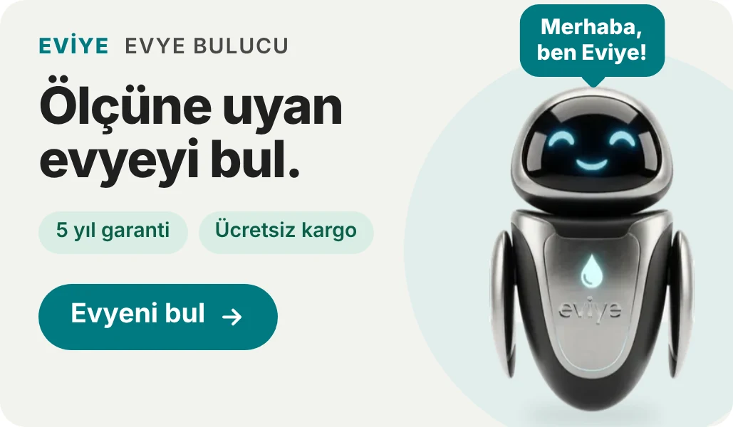 Evye Bulucu: ölçüne uyan evyeyi bul, 4 kısa soruyla sana uyan modeller